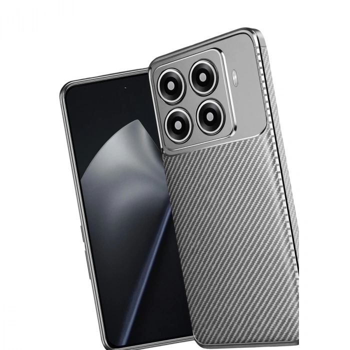 Xiaomi Mi 15t Pro Auto Focus Karbon Kapak - Gri