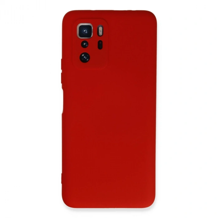 Xiaomi Poco X3 Gt Kılıf Nano İçi Kadife Silikon - Kırmızı