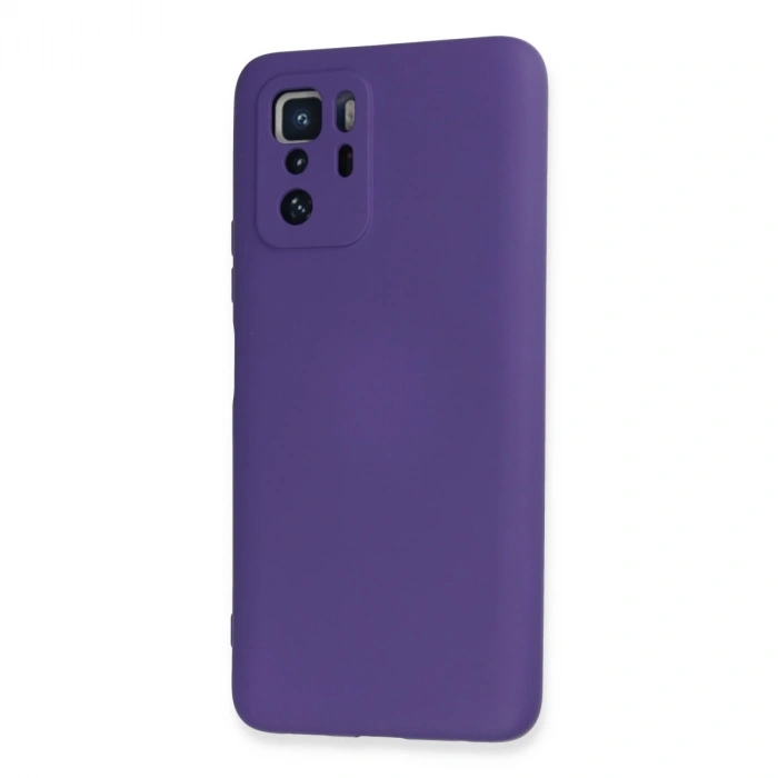 Xiaomi Poco X3 Gt Kılıf Nano İçi Kadife Silikon - Mor