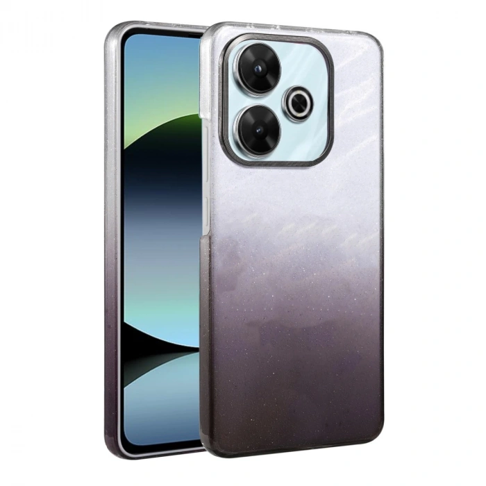 Xiaomi Redmi 13 4g Glossy Kapak - Siyah