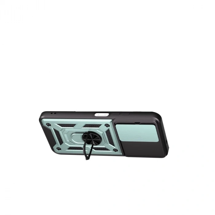 Xiaomi Redmi 15c 4g Pars Lens Yüzüklü Silikon - Yeşil