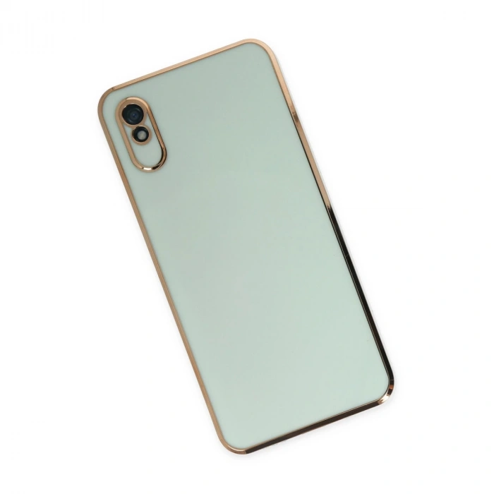 Xiaomi Redmi 9a Kılıf Volet Silikon - Açık Yeşil