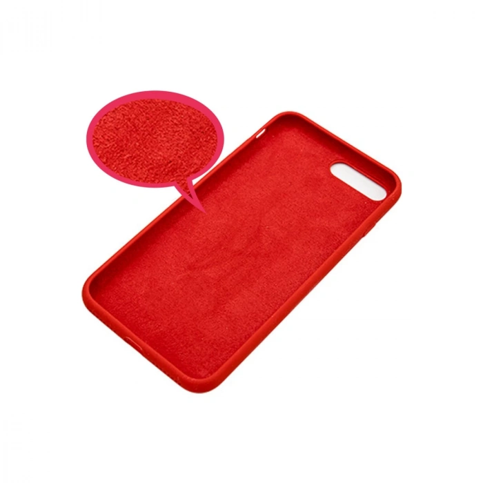 Xiaomi Redmi 9c Kılıf Nano İçi Kadife Silikon - Kırmızı