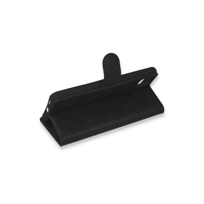 Xiaomi Redmi 9c Kılıf Trend S Plus Kapaklı Kılıf - Siyah