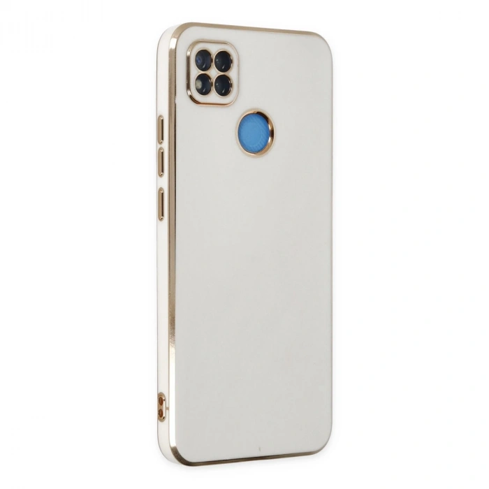 Xiaomi Redmi 9c Kılıf Volet Silikon - Beyaz