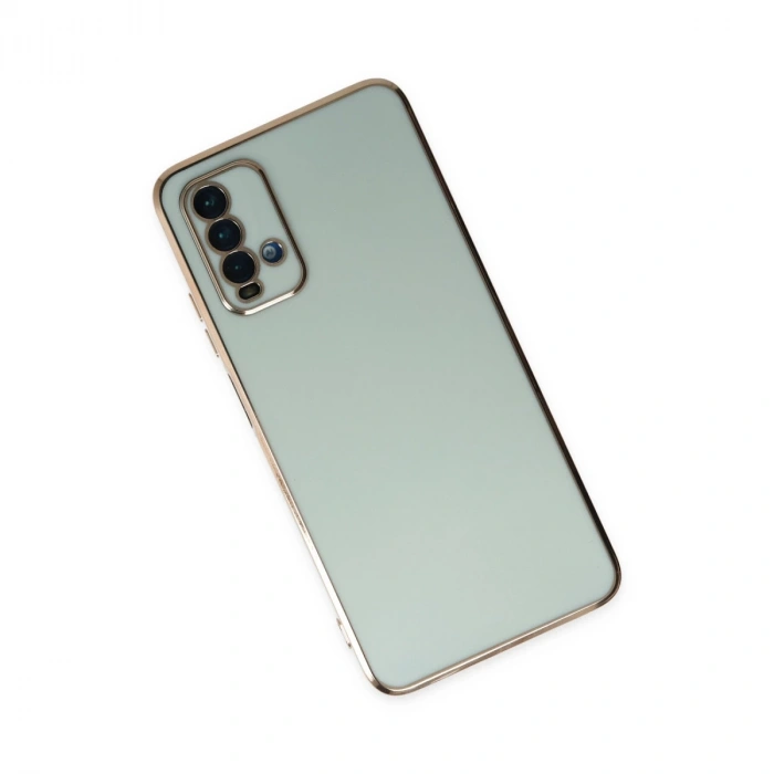 Xiaomi Redmi 9t Kılıf Volet Silikon - Açık Yeşil