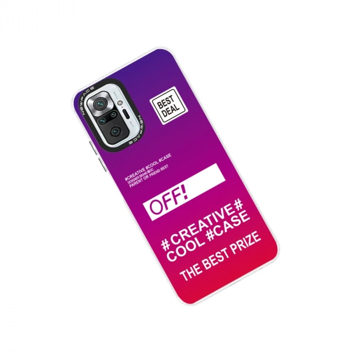 Xiaomi Redmi Note 10 Pro Kılıf Estoril Desenli Kapak - Estoril - 9