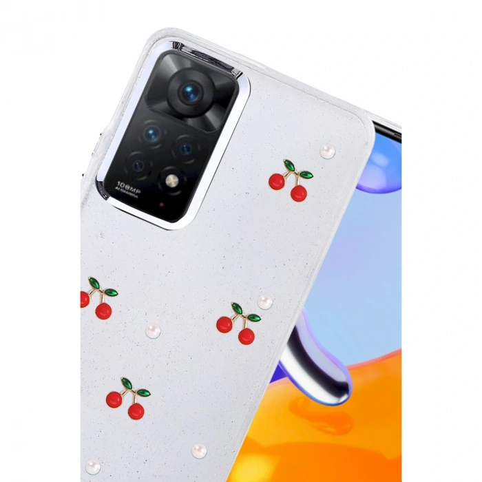 Xiaomi Redmi Note 11 Pro Fiyonk Desenli Kapak - Desen 9