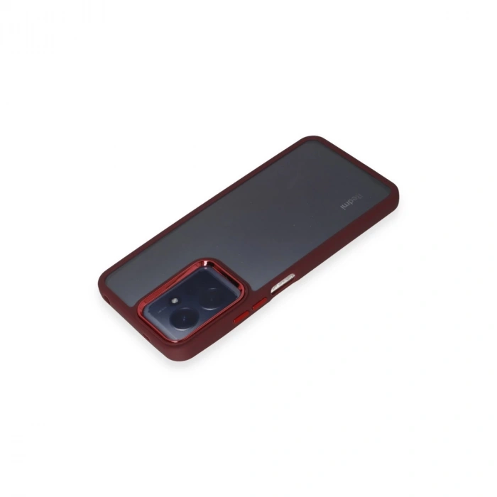 Xiaomi Redmi Note 12 4g Kılıf Dora Kapak - Kırmızı