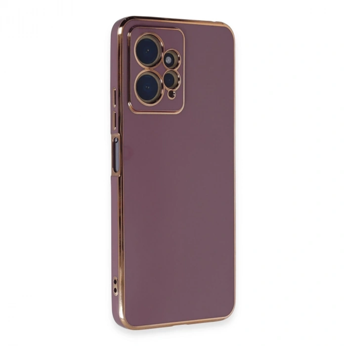 Xiaomi Redmi Note 12 4g Kılıf Volet Silikon - Mor