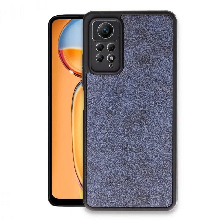 Xiaomi Redmi Note 12 Pro 4g Kılıf Aras Deri Kapak - Lacivert