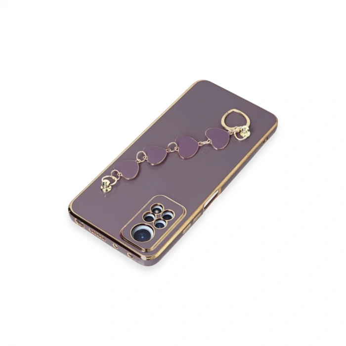 Xiaomi Redmi Note 12 Pro 4g Kılıf Esila Silikon - Mor