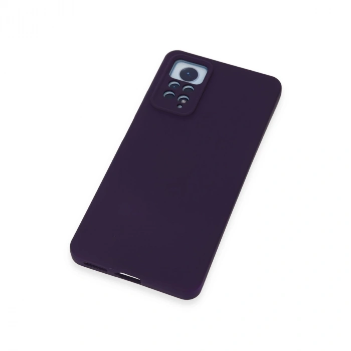 Xiaomi Redmi Note 12 Pro 4g Kılıf Nano İçi Kadife Silikon - Mor