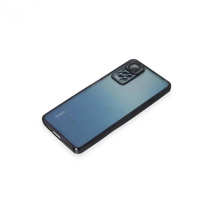 Xiaomi Redmi Note 12 Pro 4g Kılıf Razer Lensli Silikon - Siyah