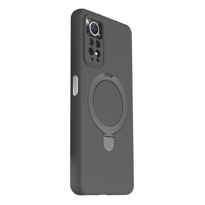 Xiaomi Redmi Note 12 Pro 4g Regal Magsafe Standlı Kapak - Titan Gri