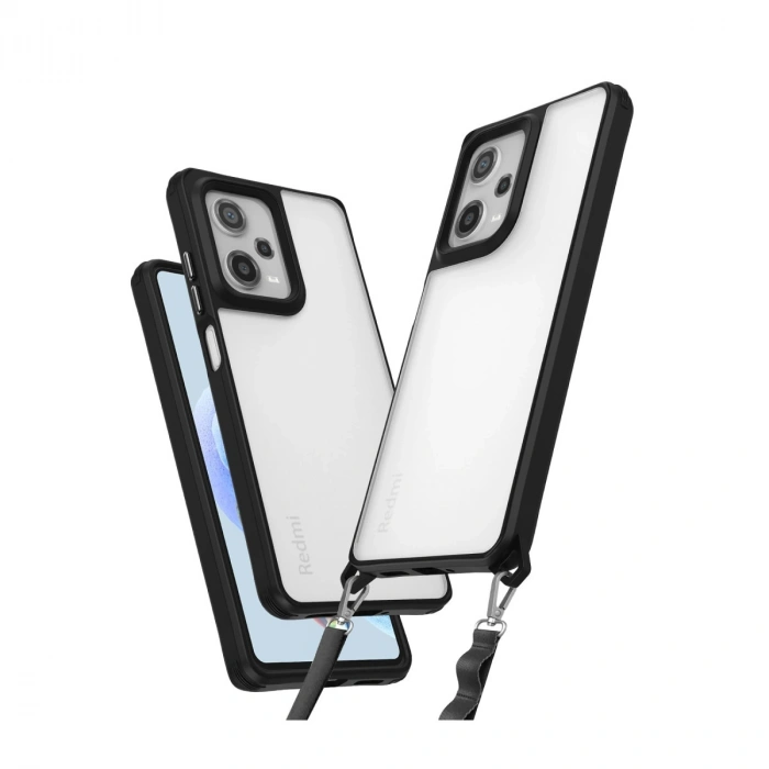 Xiaomi Redmi Note 12 Pro 5g Kılıf Penta Silikon Kılıf - Siyah