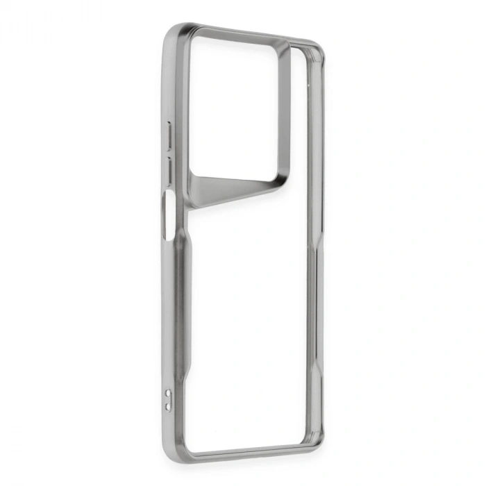 Xiaomi Redmi Note 13 Pro 4g Kılıf Boyi Silikon Kapak - Gümüş