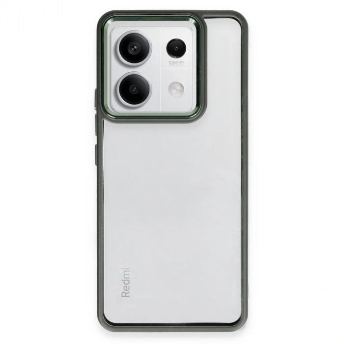 Xiaomi Redmi Note 13 Pro 4g Kılıf Power Silikon - Koyu Yeşil