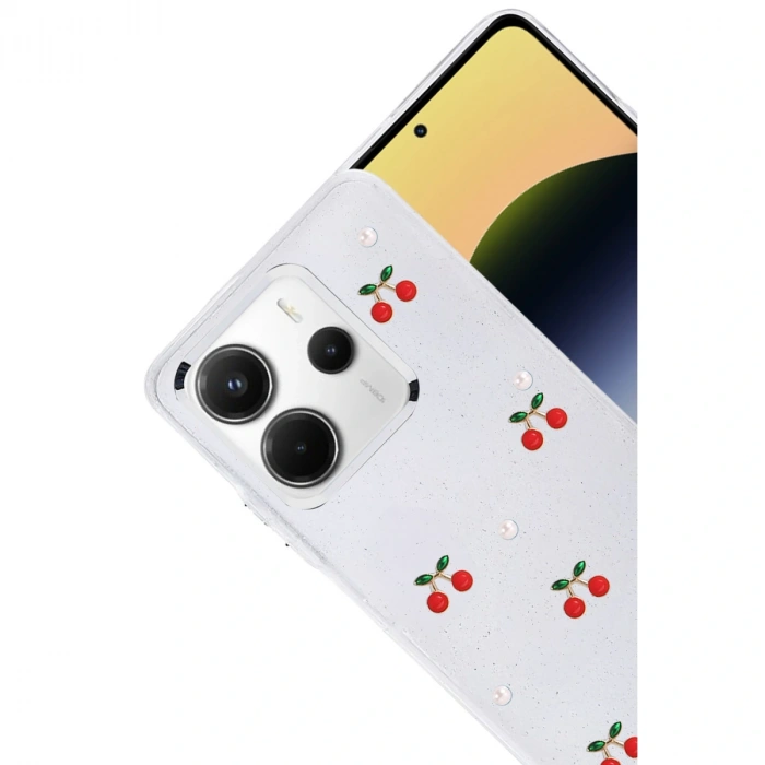 Xiaomi Redmi Note 14 4g Fiyonk Desenli Kapak - Desen 9