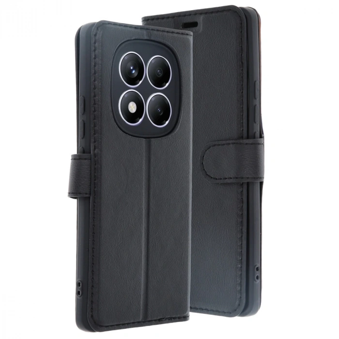 Xiaomi Redmi Note 14 Pro 4g Kılıf Trend S Plus Kapaklı Kılıf - Siyah