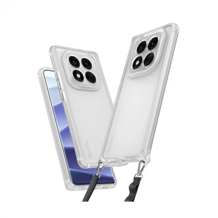 Xiaomi Redmi Note 14 Pro Plus Kılıf Penta Silikon Kılıf - Şeffaf