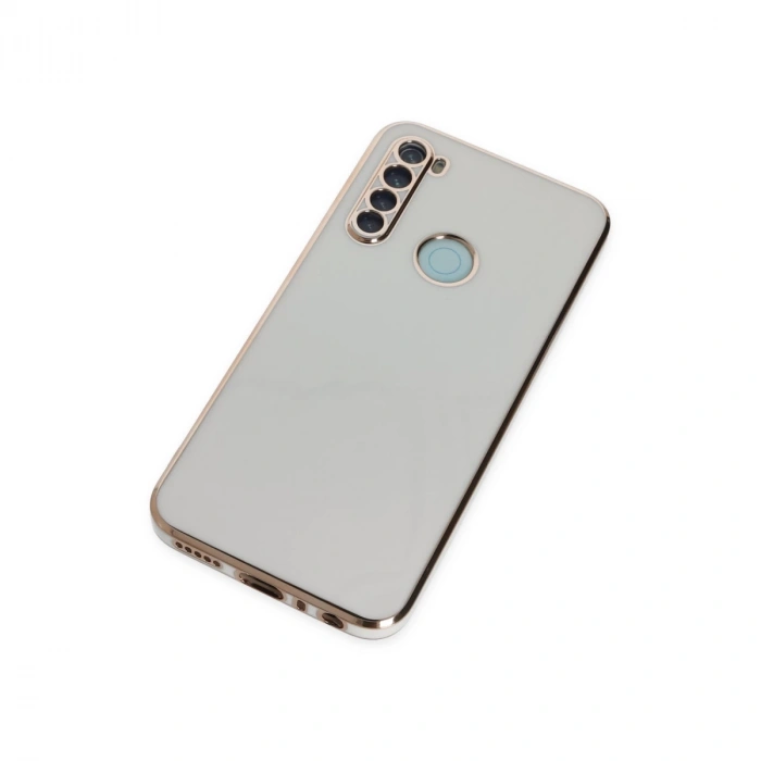 Xiaomi Redmi Note 8 Kılıf Volet Silikon - Beyaz