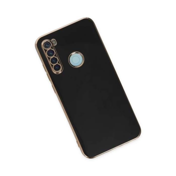 Xiaomi Redmi Note 8 Kılıf Volet Silikon - Siyah