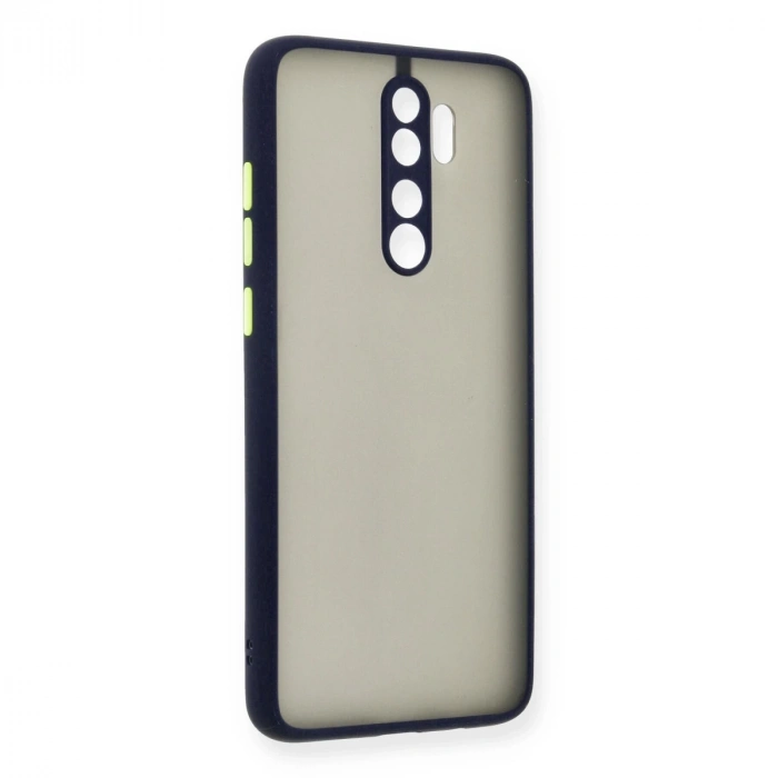 Xiaomi Redmi Note 8 Pro Kılıf Montreal Silikon Kapak - Lacivert