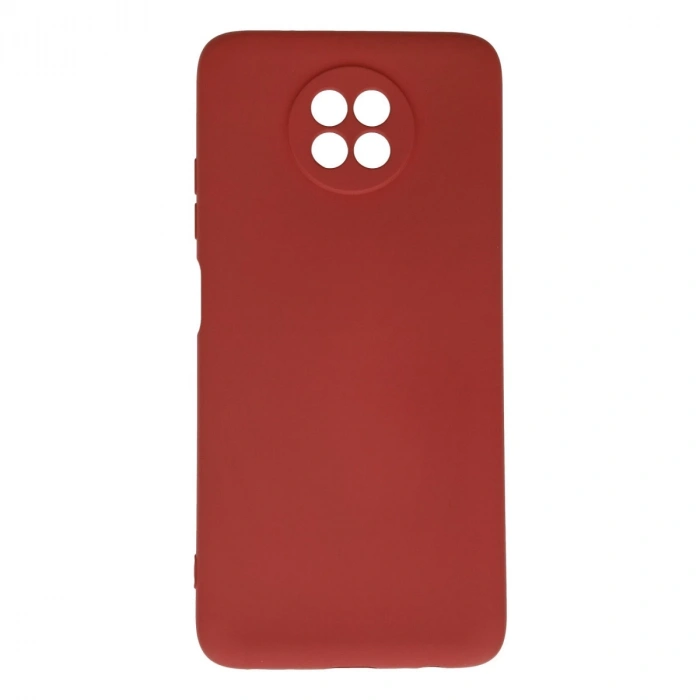 Xiaomi Redmi Note 9 5g Kılıf Nano İçi Kadife Silikon - Kiremit