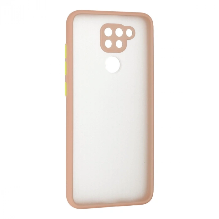 Xiaomi Redmi Note 9 Kılıf Montreal Silikon Kapak - Pembe