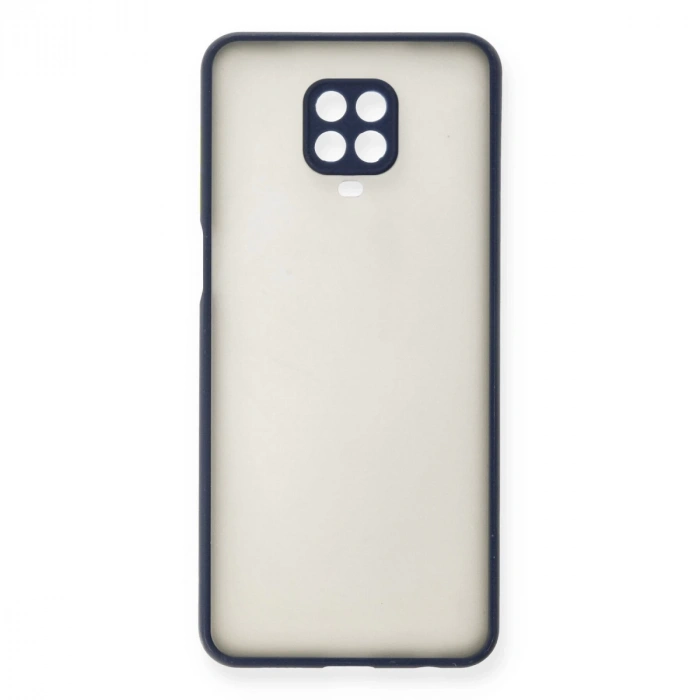 Xiaomi Redmi Note 9 Pro Kılıf Montreal Silikon Kapak - Lacivert