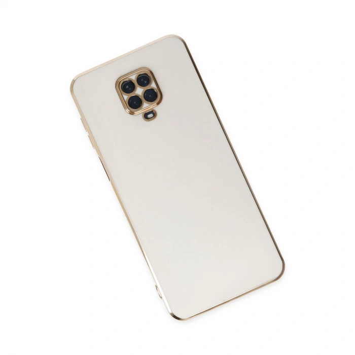 Xiaomi Redmi Note 9 Pro Kılıf Volet Silikon - Beyaz