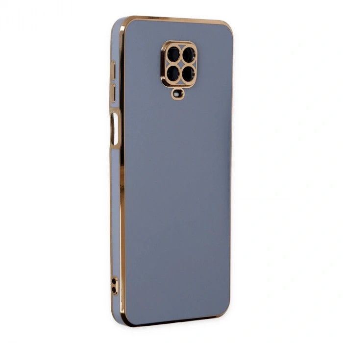 Xiaomi Redmi Note 9 Pro Kılıf Volet Silikon - Mavi