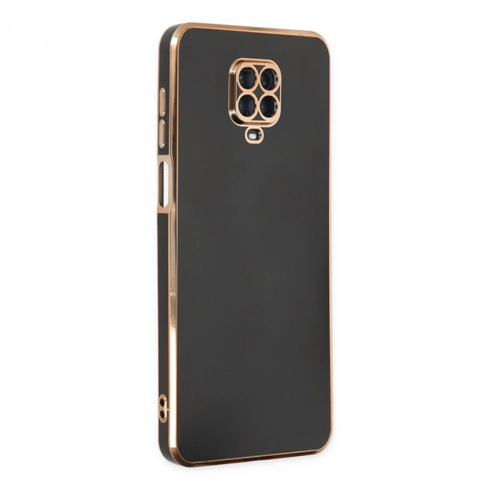 Xiaomi Redmi Note 9 Pro Kılıf Volet Silikon - Siyah