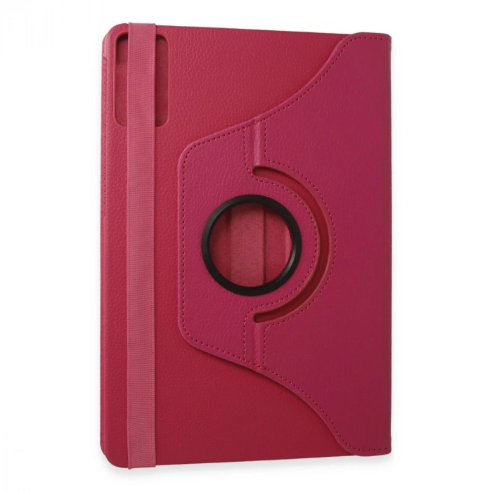 Xiaomi Redmi Pad Se Kılıf 360 Tablet Deri Kılıf - Pembe