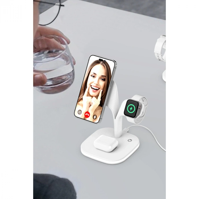 Ym-ud22 Kablosuz Şarj Masaüstü Set - Lila