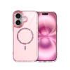 Apple İphone 16 Plus Live Diamond Magsafe Kapak - Pembe