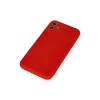 İphone 11 Kılıf Nano İçi Kadife Silikon - Kırmızı
