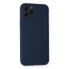 İphone 11 Pro Kılıf Nano İçi Kadife Silikon - Lacivert