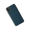 İphone 11 Pro Max Kılıf Coco Deri Silikon Kapak - Mavi