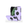 İphone 11 Pro Max Kılıf Elit Yüzüklü Kapak - Mor