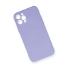 İphone 12 Pro Max Kılıf Nano İçi Kadife Silikon - Lila