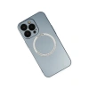 İphone 13 Pro Kılıf Jack Magneticsafe Lens Silikon - Sierra Blue