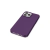 İphone 13 Pro Max Kılıf Pc Sert Şeffaf Kapak - Mor