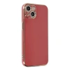 İphone 14 Kılıf Volet Silikon - Kırmızı