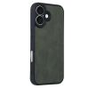 İphone 16 Kılıf Aras Deri Kapak - Koyu Yeşil