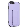 İphone 6 Kılıf Mega Standlı Silikon - Lila
