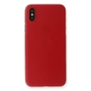 İphone Xs Max Kılıf Pp Ultra İnce Kapak - Kırmızı