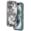 Onegif İphone 16 Flower Series Magsafe Kapak - Gri