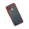 Realme C21y Kılıf Montreal Silikon Kapak - Kırmızı